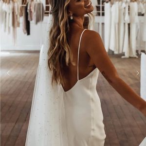 Grace loves lace Pearly Blusher veil